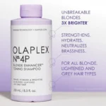 OLAPLEX Nº.4P Blonde Enhancer™ Shampooing Tonifiant | 250 ml
