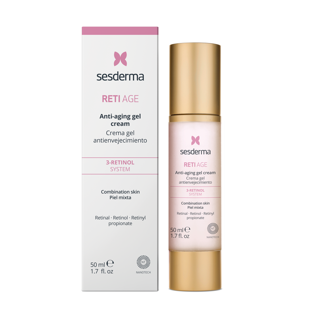 40001732_RETIAGE_Crema_Gel_2 SESDERMA RETI AGE GEL CREME ANTI-ÂGE TRIPLE RÉTINOL 50 ML – Image 1