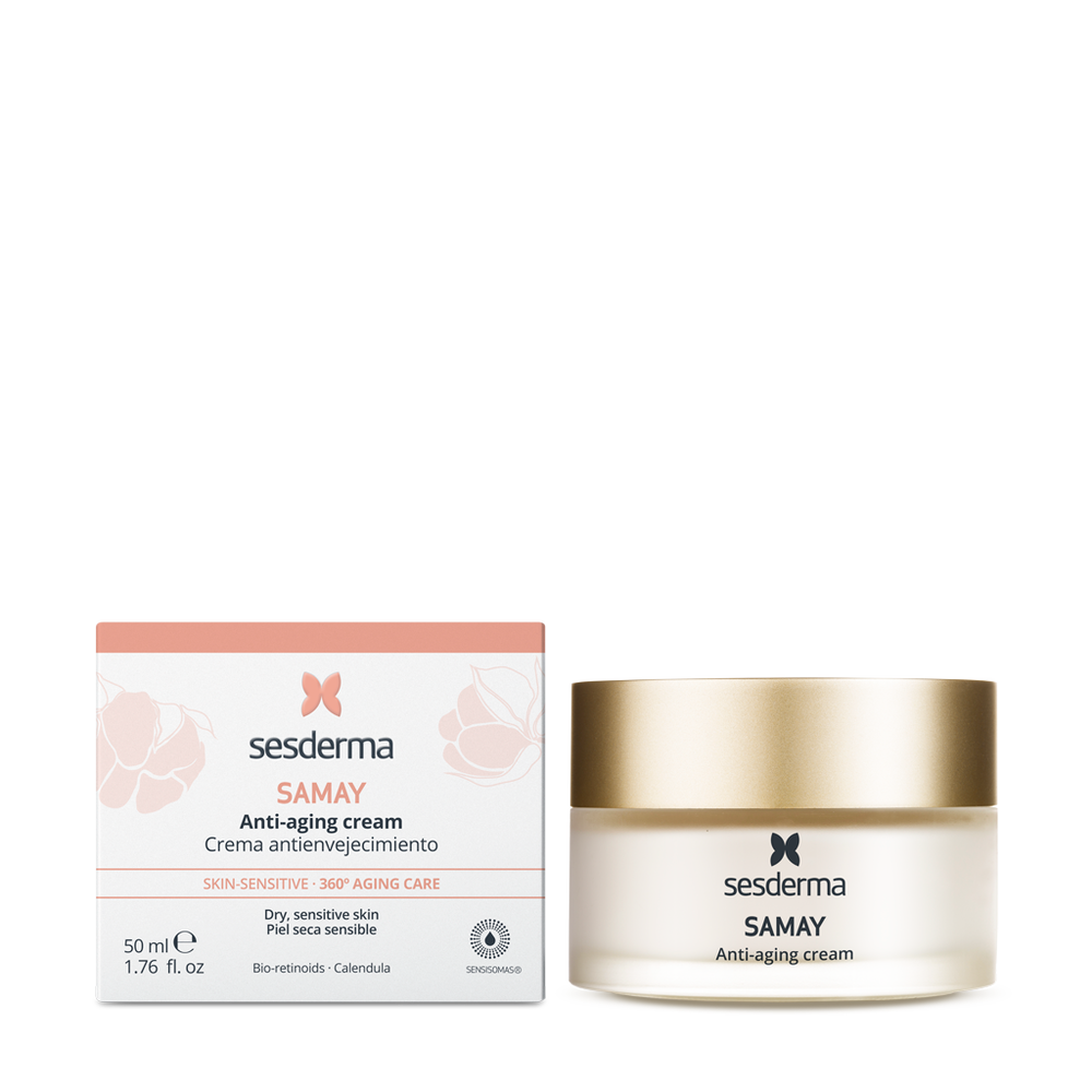 40004695_SAMAY_Crema_2 SESDERMA SAMAY CREME ANTI-AGE PEAUX SENSIBLES 50 ML – Image 1