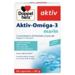 DOPPELHERZ AKTIV OMEGA 3 MARIN 60 CAPSULES