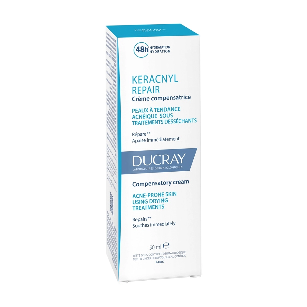 ducray-keracnyl-repair-creme-48h-50ml DUCRAY KERACNYL REPAIR CREME COMPENSATRICE 50 ML – Image 1