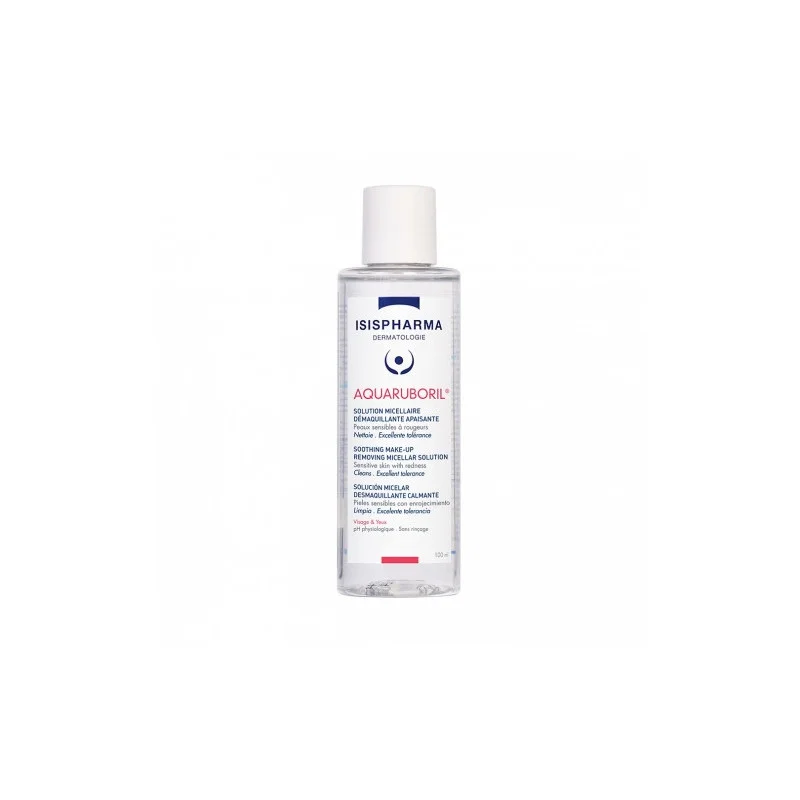 94baa26756568ef157e08d3c9227aba2 ISISPHARMA AQUARUBORIL Solution Micellaire Démaquillante 100 ML – Image 1