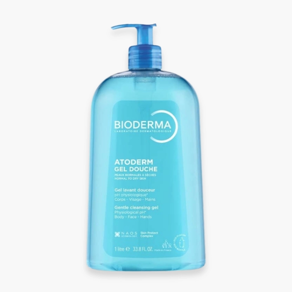 bioderma-atoderm-gel-douche-lavant-douceur-1l BIODERMA ATODERM Gel Douche Nettoyant Douceur 1L – Image 1