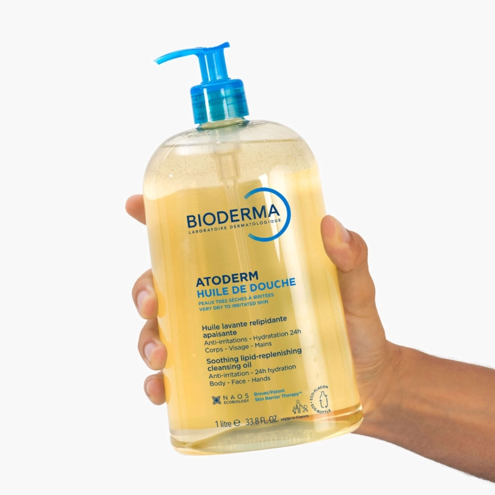 bioderma-atoderm-huile-de-douche-lavante-relipidante-apaisante-1l-3 BIODERMA ATODERM HUILE DE DOUCHE 1L – Image 1