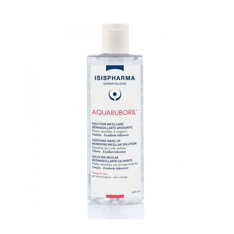 isispharma-aquaruboril-solution-micellaire-demaquillante-400-ml ISISPHARMA AQUARUBORIL Solution Micellaire Démaquillante 400 ML – Image 1