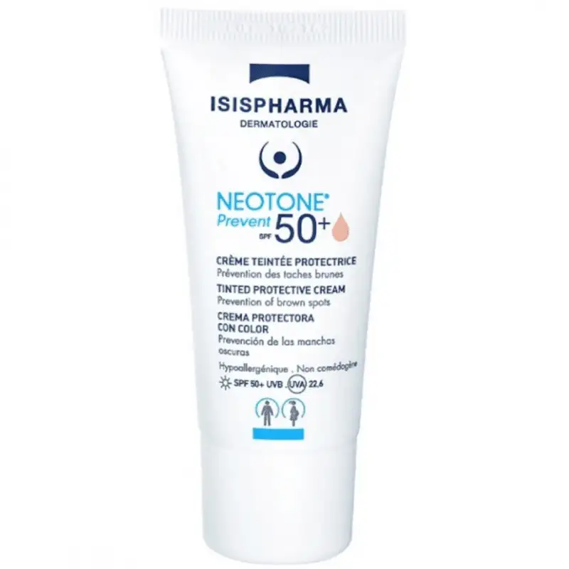 isispharma-neotone-prevent-50-creme-teintee-claire-protectrice-30ml ISISPHARMA NEOTONE PREVENT 50+ CRÈME TEINTÉE CLAIRE PROTECTRICE 30ML – Image 1