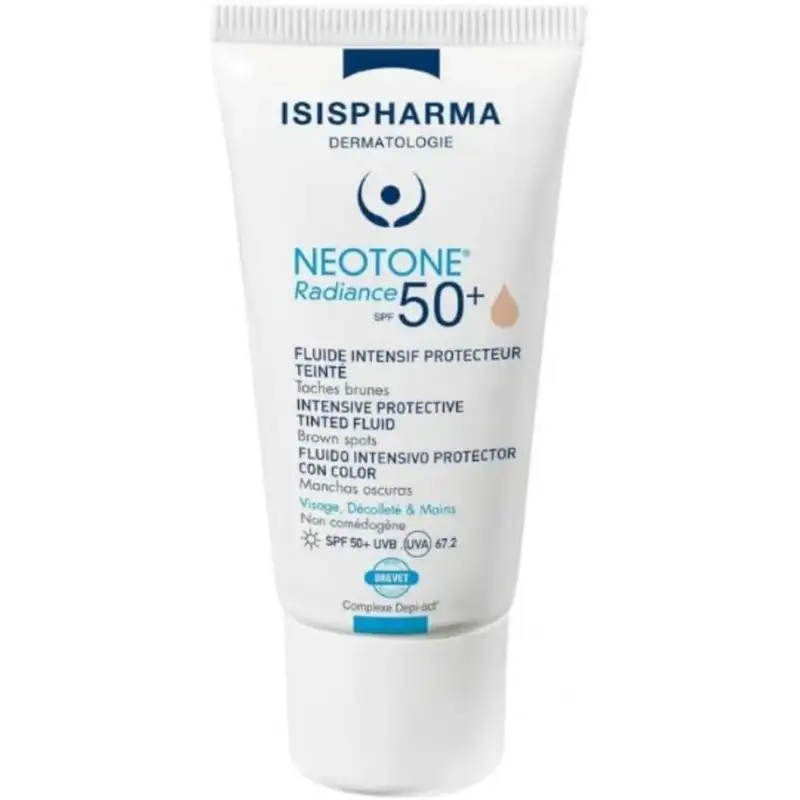 isispharma-neotone-radiance-teinte-claire-spf50-30ml ISISPHARMA NEOTONE RADIANCE TEINTE CLAIRE SPF+50 30ML – Image 1