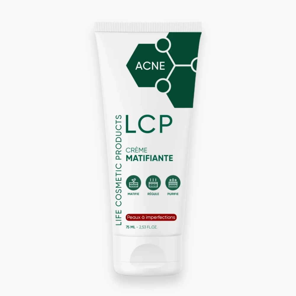lcp-acne-creme-matifiante-75ml LCP ACNE CREME MATIFIANTE 75ML – Image 1