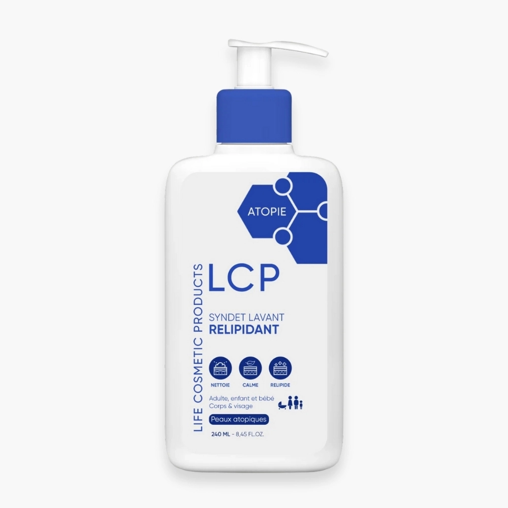 lcp-atopie-syndet-lavant-relipidant-240ml LCP SYNDET LAVANT RELIPIDANT 240ML – Image 1