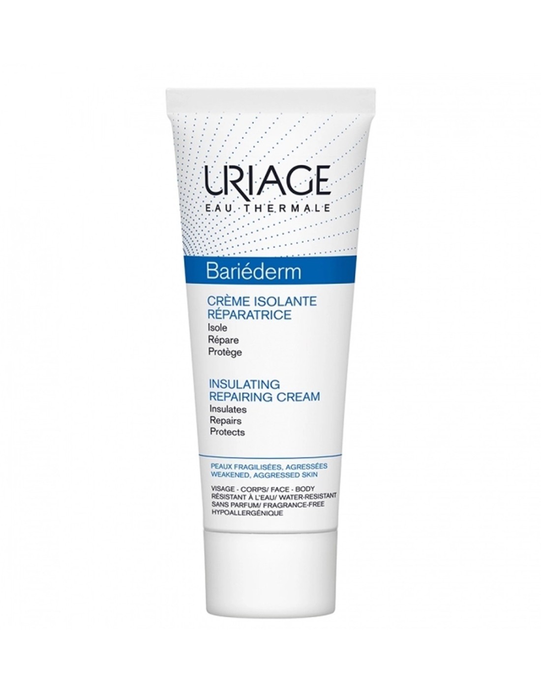 uriage-bariederm-creme-isolante-reparatrice-75ml URIAGE BARIEDERM CREME ISOLANTE REPARATRICE 75ML – Image 1