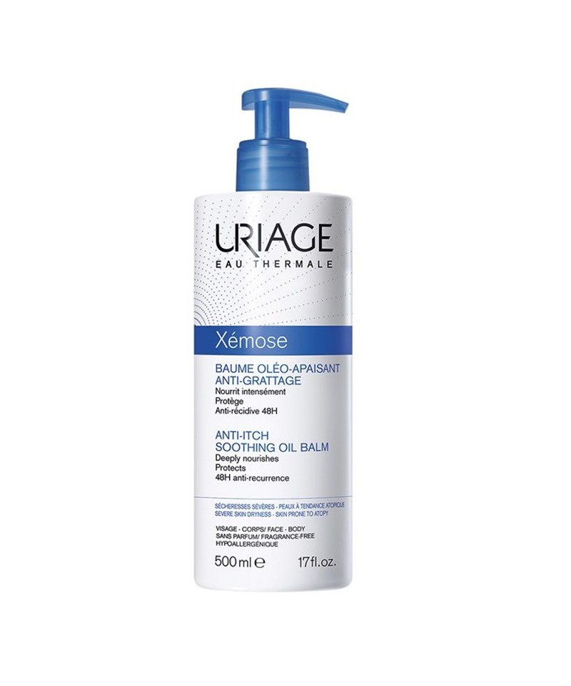uriage-xemose-baume-oleo-apaisant-anti-grattage-500-ml URIAGE XEMOSE BAUME OLEO APAISANT ANTI GRATTAGE 500 ML – Image 1