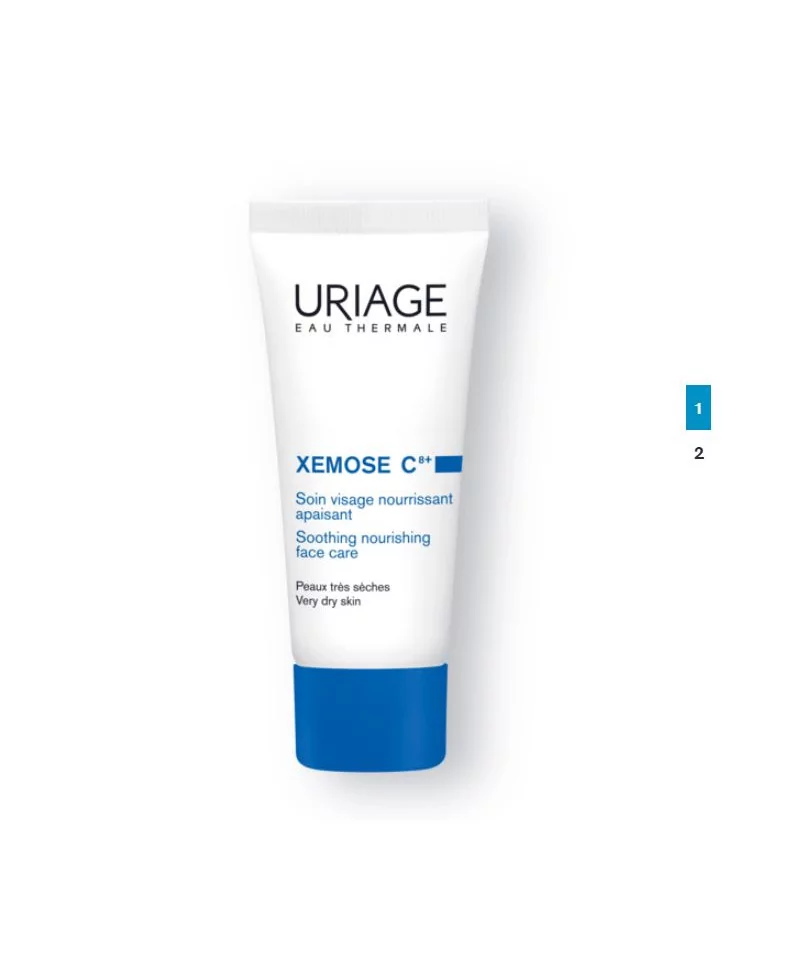 uriage-xemose-c8-creme-visage-40-ml URIAGE XEMOSE C8+ CREME VISAGE 40 ML – Image 1
