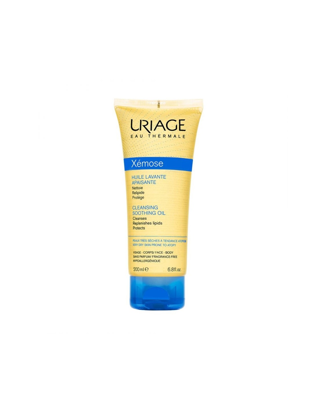 uriage-xemose-huile-lavante-apaisante-200ml URIAGE XEMOSE HUILE LAVANTE APAISANTE 200ML – Image 1