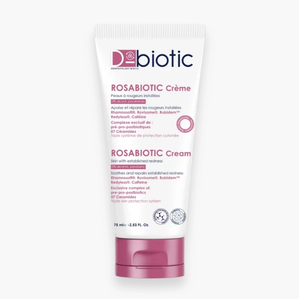 d-biotic-rosabiotic-creme-apaisante-reparatrice-anti-rougeurs-75ml D-BIOTIC ROSABIOTIC CREME PEAUX A ROUGEURS INSTALLES 75 ML – Image 1