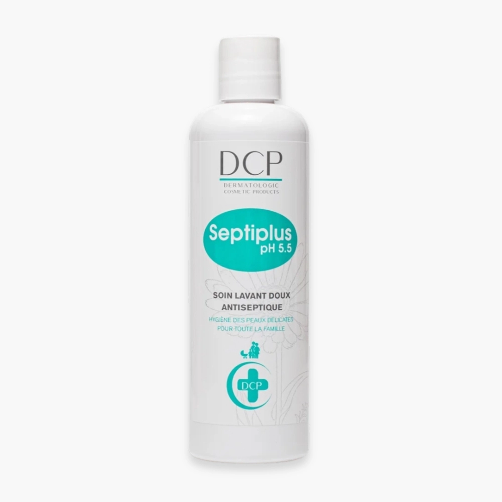 dcp-septiplus-ph-55-soin-lavant-doux-intime-antiseptique-250ml DCP – SEPTIPLUS Ph 5.5 SOIN LAVANT DOUX INTIME ANTISEPTIQUE – 250ml – Image 1