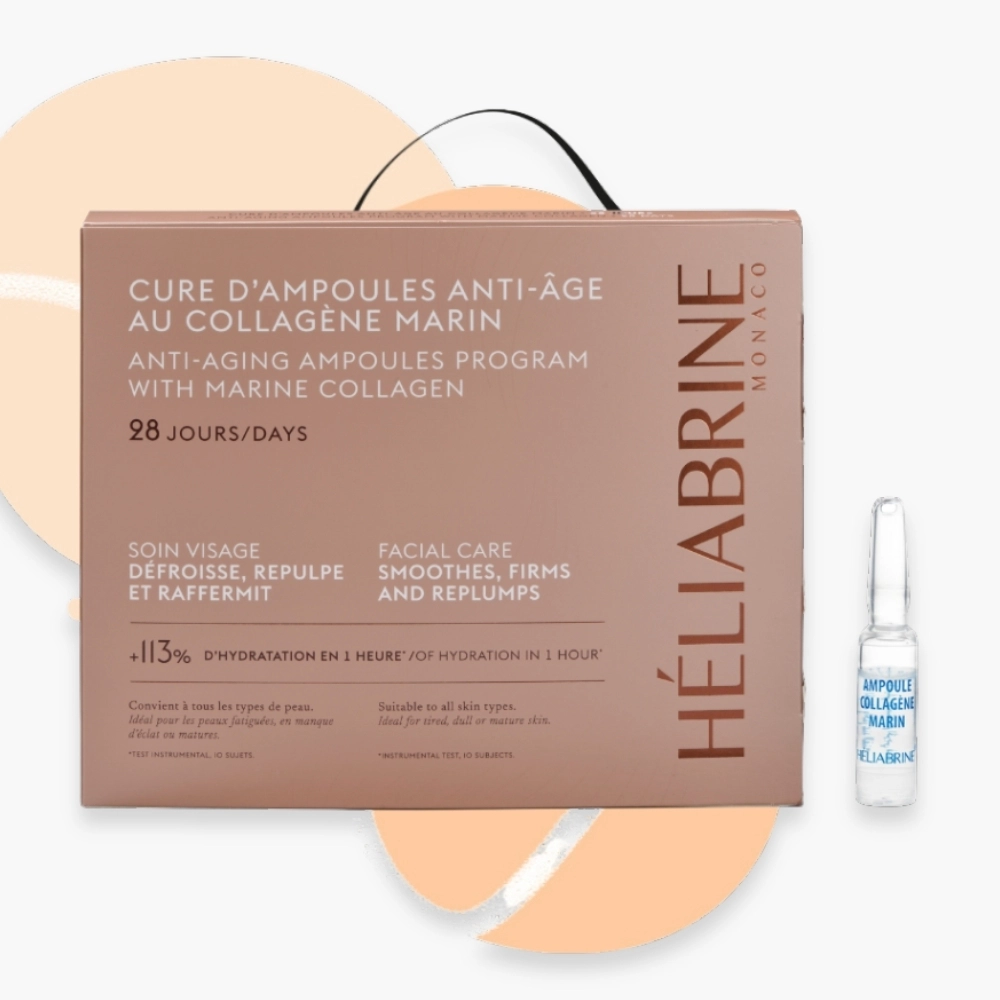 heliabrine-cure-anti-age-au-collagene-marin-ampoules-24u HELIABRINE – CURE ANTI-AGE AU COLLAGENE MARIN AMPOULES – 24u – Image 1