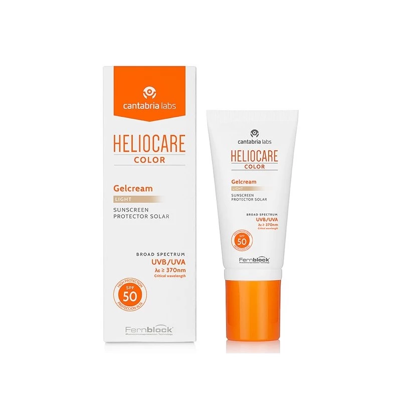 heliocare-color-gel-creme-light-spf-50-l-50-ml HELIOCARE COLOR GEL CREME LIGHT SPF50+-50ML – Image 1